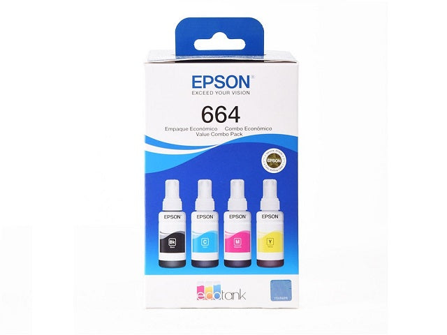 Epson Epson - T664520-4 - Ink tank - Color - Pack full set L120 L T664520-4P