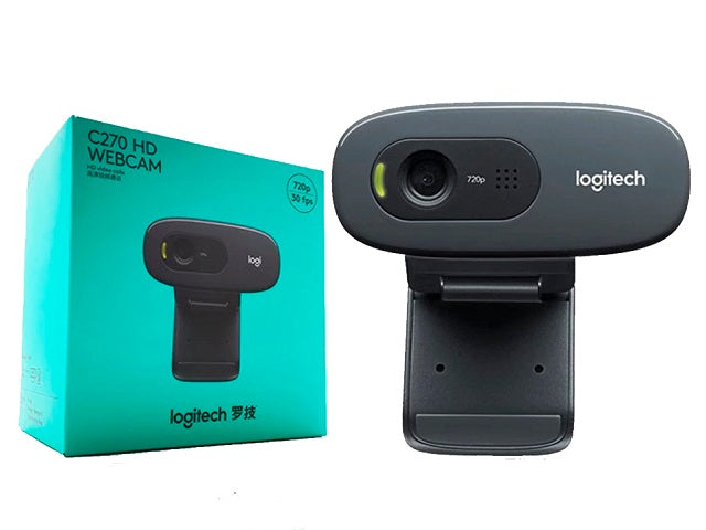 Logitech Logitech HD Webcam C270 - Webcam - color - 1280 x 720 - audio - USB 2.0 960-000694