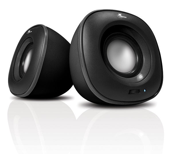 Xtech Altavoces Xtech de 2,0 canales y 6 W con cable XTS-115BK XTS-115BK