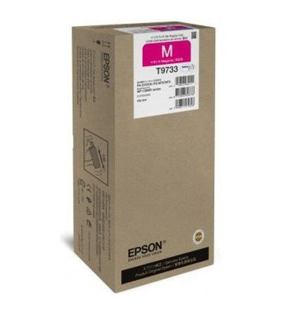 Epson Epson T9733 - Gran capacidad - magenta - original - blíster con alarmas de RF/acústica - cartucho de tinta - para WorkForce Pro WF-C869R, WF-C869RD3TWFC, WF-C869RDTWF, WF-C869RDTWFC T973320