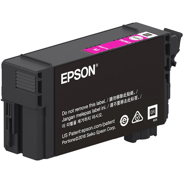Epson Epson T40W - 50 ml - gran capacidad - magenta - original - blíster con alarmas de RF/acústica - cartucho de tinta - para SureColor T2170, T3170, T3170M, T5170, T5170M T40W320