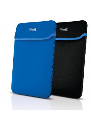 Klip Xtreme Klip Xtreme - Notebook sleeve - 15.6 in - Black blue - neoprene reversable KNS-415BL
