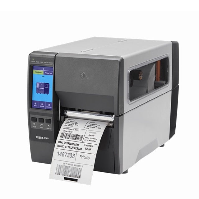 Zebra ZEBRA ZT231 TT Printer ; 4", 203 dpi, Thermal Transfer, Tear, US Cord, USB, Serial, Ethernet, BTLE, USB Host, EZPL ZT23142-T01000FZ
