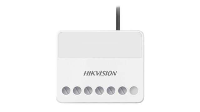 Hikvision Hikvision AX PRO DS-PM1-O1L-WB - Módulo de relé - inalámbrico - 433 MHz RF protocol - blanco DS-PM1-O1L-WB