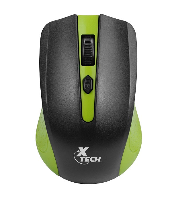 Xtech Xtech - Mouse - 2.4 GHz - Wireless - Green - 1600dpi XTM-310GN XTM-310GN