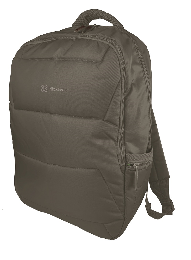Klip Xtreme Klip Xtreme - Notebook carrying backpack - 15.6" - 1200D Nylon - Gray - Two Compartments KNB-426GR