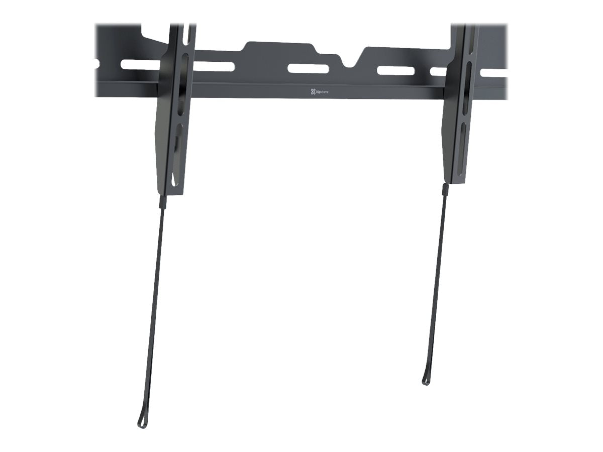 Klip Xtreme Klip Xtreme KTM-352 - Abrazadera - perfil bajo - para pantalla plana curva - bloqueable - acero - negro - tamaño de pantalla: 37"-80" - se puede instalar en la pared KTM-352