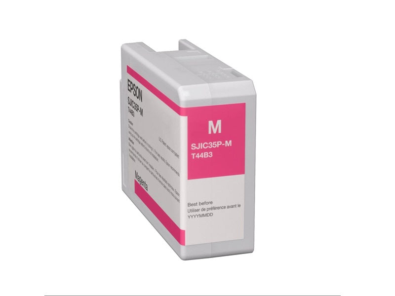 Epson Epson SJIC41P-M - Magenta - original - blíster con alarmas de RF/acústica - cartucho de tinta - para ColorWorks CW-C4000, CW-C4000E (BK), CW-C4000E (MK) C13T52L320