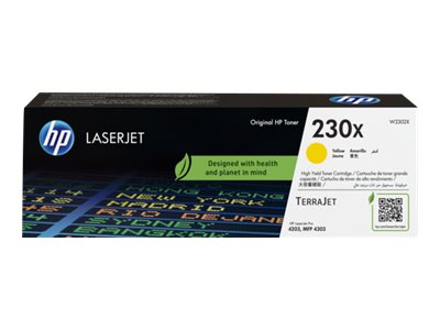 HP HP 230X - Amarillo - original - LaserJet - cartucho de tóner (W2302X) - para Color LaserJet Pro 4201, 4202, 4203, MFP 4301, MFP 4302, MFP 4303 W2302X