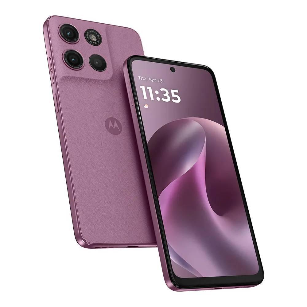 Moto G17 256GB Burdeos - vista 5