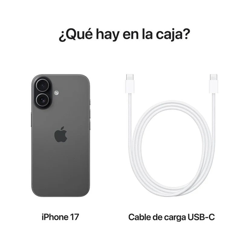 iPhone 17 256GB Negro - vista 6