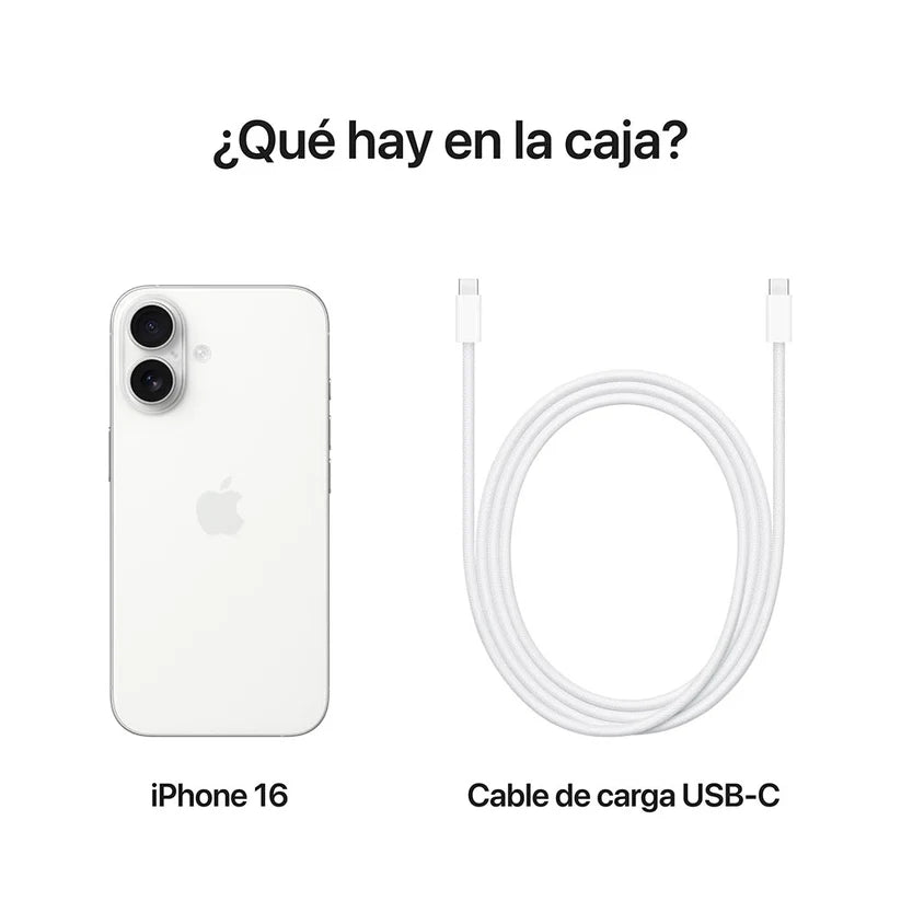 iPhone 16 Blanco - vista 6