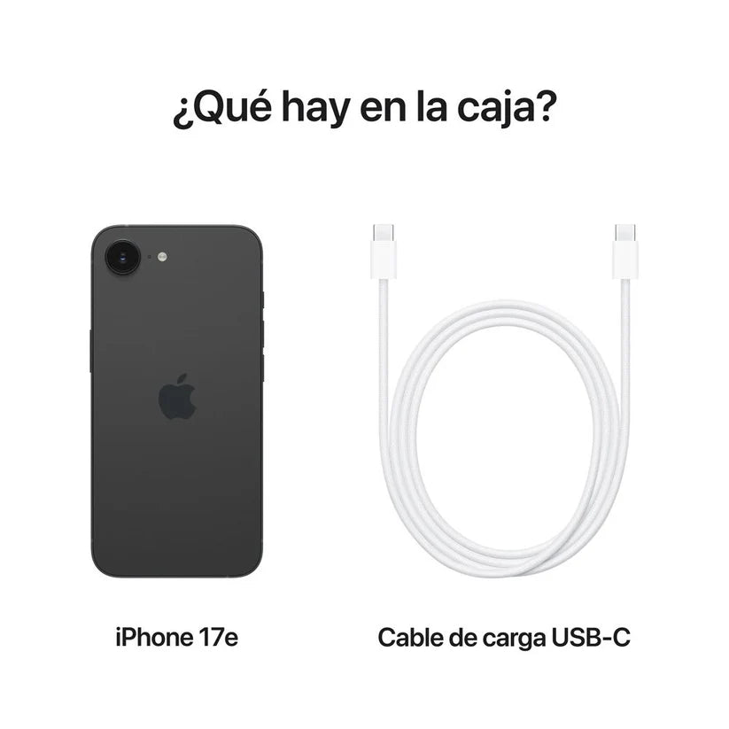 iPhone 17e 256GB Negro - vista 7