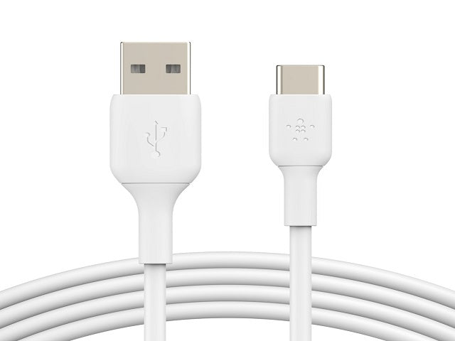 Belkin Belkin BoostCharge - Cable USB - 24 pin USB-C (M) a USB (M) - 1 m - blanco CAB001bt1MWH