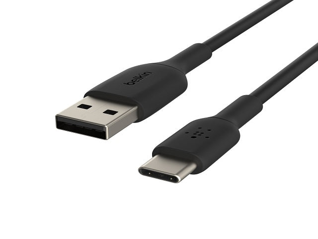 Belkin Belkin BoostCharge - Cable USB - 24 pin USB-C (M) a USB (M) - 2 m - negro CAB001bt2MBK