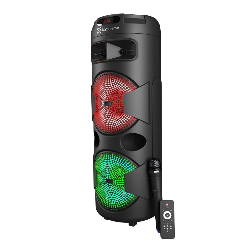 Klip Xtreme Klip Xtreme KLS-890 - Sistema de altavoces - Negro - 2x12" Batería Wls Mic KLS-890