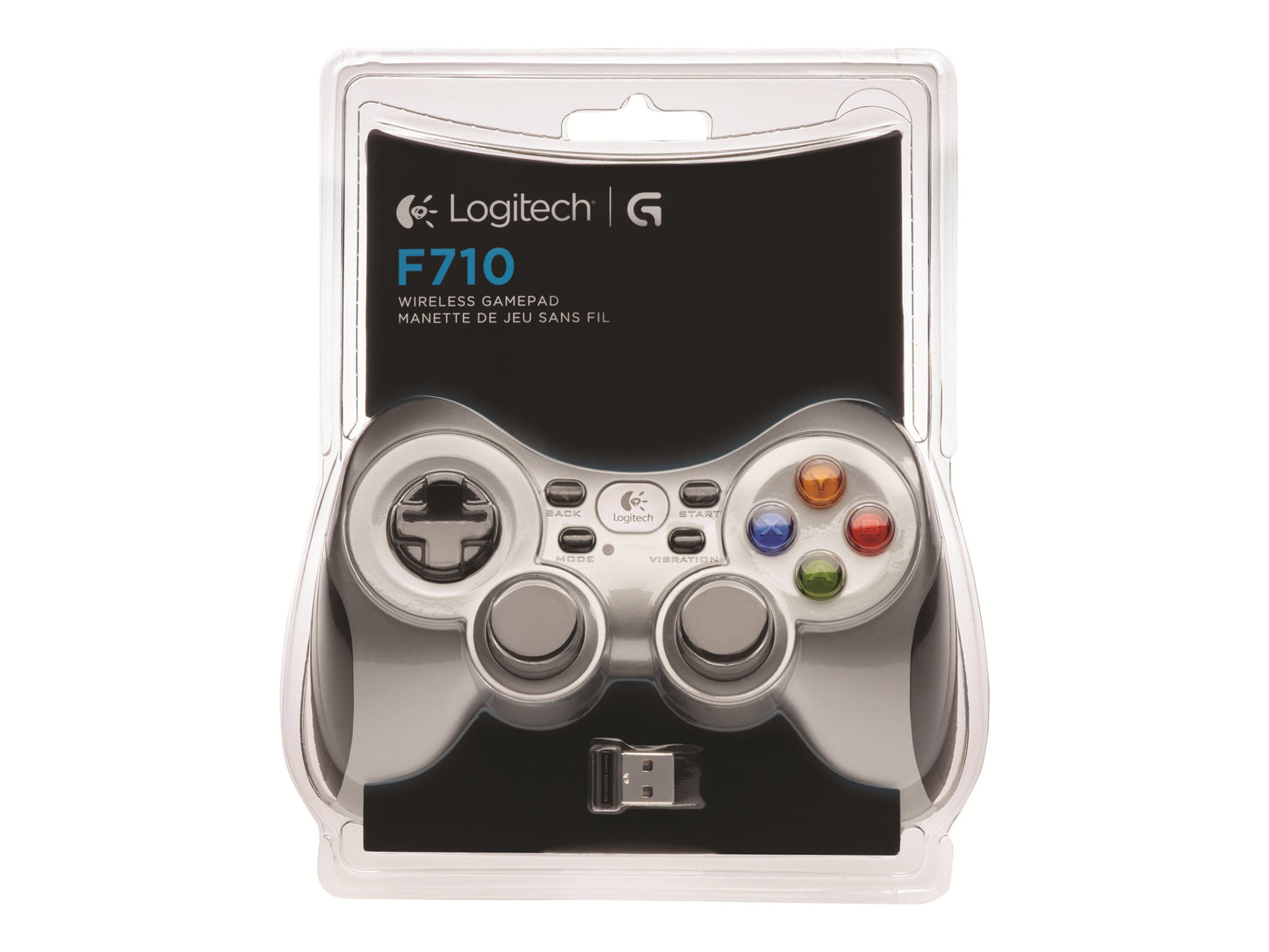 Logitech Logitech Wireless Gamepad F710 - Mando de videojuegos - inalámbrico 940-000117