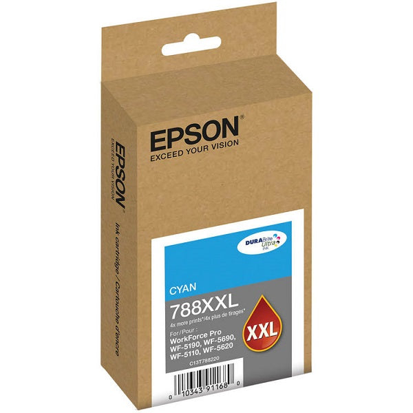 Epson Epson - T788XXL220-AL - Cyan - WorkForce WF-5190 T788XXL220-AL