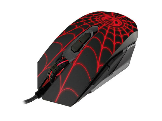 Xtech Xtech - XTM-M520SM - Mouse - USB - Wired - black  and red - Gaming Spider-Man XTM-M520SM