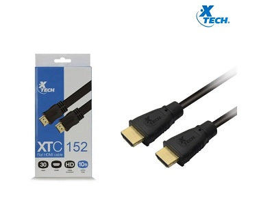 Xtech Xtech - Video cable - HDMI male to HDMI - 10ft XTC-152