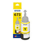 Epson Epson T673 - Amarillo - original - recarga de tinta - para Epson L1800, L800, L805, L810, L850; EcoTank L1800 T673420-AL