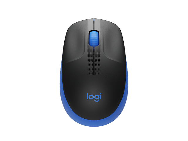 Logitech Logitech M190 - Ratón - óptico - 3 botones - inalámbrico - receptor inalámbrico USB - azul 910-005903
