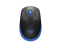 Logitech Logitech M190 - Ratón - óptico - 3 botones - inalámbrico - receptor inalámbrico USB - azul 910-005903