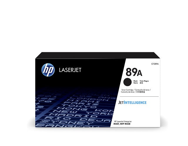 HP HP 89A - Negro - original - LaserJet - cartucho de tóner (CF289A) - para LaserJet Enterprise M507, MFP M528; LaserJet Enterprise Flow MFP M528 CF289A