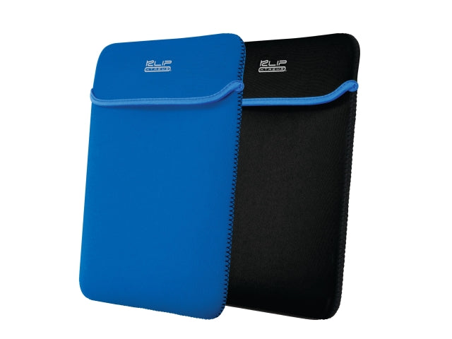 Klip Xtreme Klip Xtreme - Notebook sleeve - 14.1 in - Black blue - neoprene reversable KNS-214BL