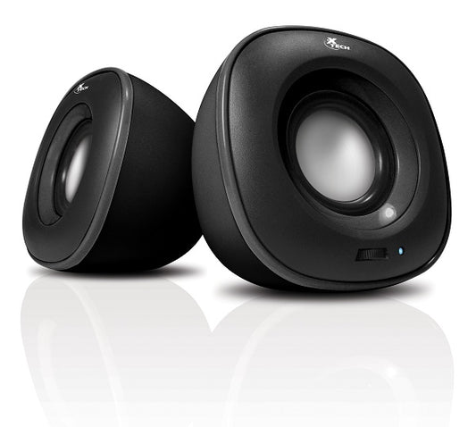 Xtech Altavoces Xtech de 2,0 canales y 6 W con cable XTS-115BK XTS-115BK