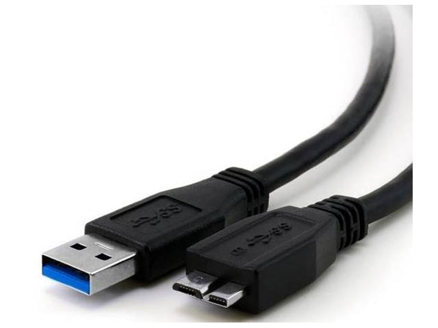 Xtech Xtech -   XTC-365 - Data cable - USB  to  Micro USB 3.0 - 91 cm - Black - 3ft for hard drives XTC-365