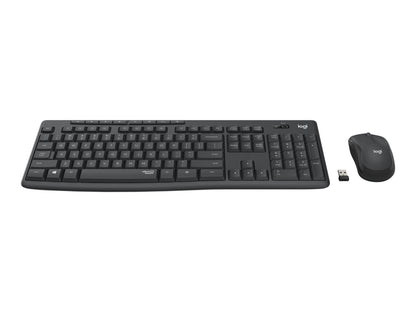 Logitech Logitech MK295 Silent - Juego de teclado y ratón - inalámbrico - 2.4 GHz - Black 920-009782