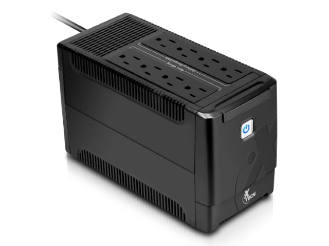 Xtech Xtech - Battery backup - Line interactive - 375 Watt - 750 VA - AC 110/120 V - 8 outlets XTP-751 XTP-751