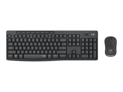 Logitech Logitech MK295 Silent - Juego de teclado y ratón - inalámbrico - 2.4 GHz - Black 920-009782