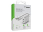 Belkin Belkin - Cargador de pared - 24 vatios - 4.8 A - 2 conectores de salida (2 x USB) - en el cable: USB-C WCE001dq1MWH