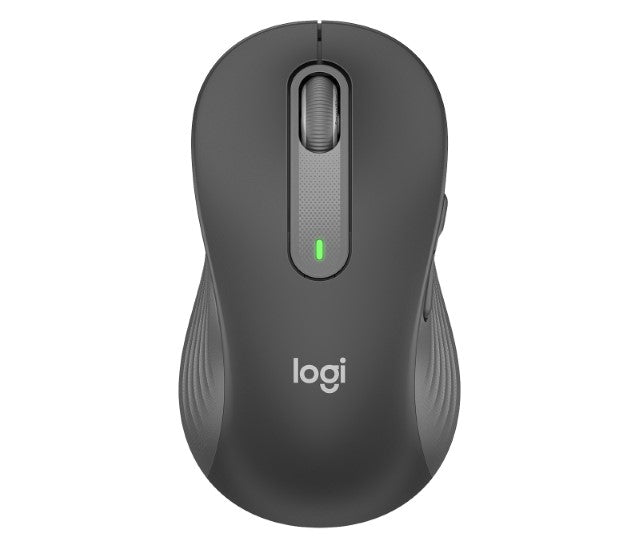 Logitech Logitech Signature M650 L - Ratón - tamaño completo - diestro - inalámbrico - 2.4 GHz, Bluetooth - receptor de USB Logitech Logi Bolt - grafito 910-006231