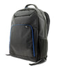 Xtech Xtech XTB-211 Mochila para laptop- 15.6" -  Poliéster -  Color Negro con detalles en azul - Bolsillo frontal para accesorios con organizador interior - Bolsillo de malla laterales XTB-211