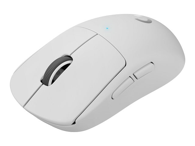 Logitech Logitech PRO X SUPERLIGHT Wireless Gaming Mouse - Ratón - óptico - 5 botones - inalámbrico, cableado - 2.4 GHz - blanco 910-005940