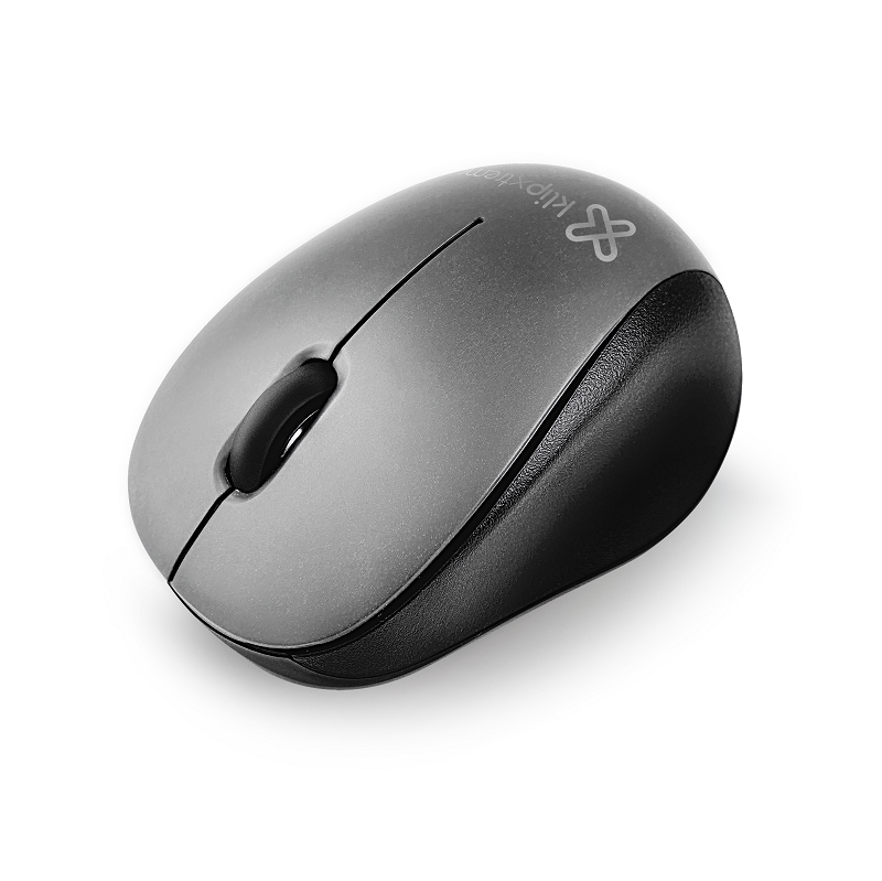 Klip Xtreme Klip Xtreme - Mouse - Bluetooth 5.0 - Wireless - Black/gray - 3-buttons up 1600dpi KMB-001GR