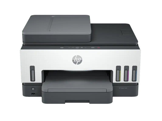 HP HP Smart Tank 790 All-in-One - Impresora multifunción - color - chorro de tinta - rellenable - Letter A (216 x 279 mm)/A4 (210 x 297 mm) (original) - A4/Legal (material) - hasta 13 ppm (copiando) - hasta 15 ppm (impresión) - 250 hojas - 33.6 Kbps - USB 2.0, Bluetooth, Wi-Fi(ac), LAN, host USB 4WF66A#AKY
