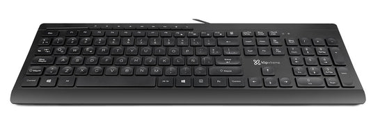 Klip Xtreme Klip Xtreme - Keyboard - Wired - Spanish - USB - Black - Multimedia keys KKM-252S