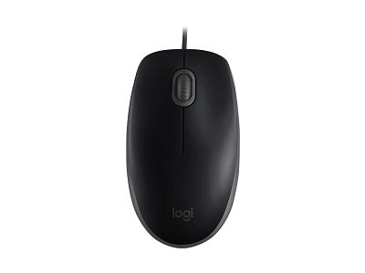 Logitech Logitech - Mouse - Wired - Black - M110 Silent 910-006756