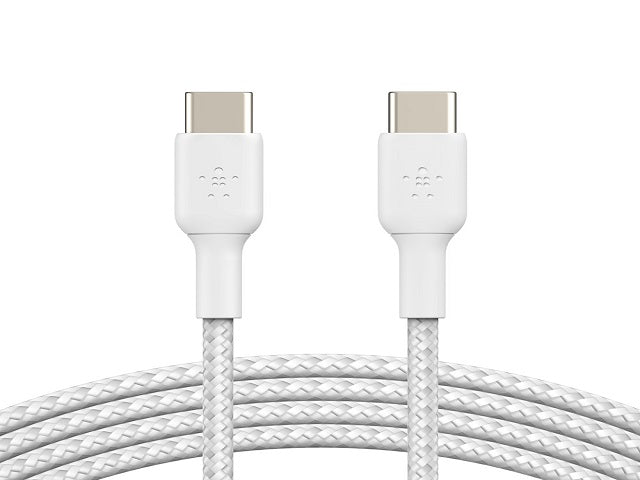 Belkin Belkin BoostCharge - Cable USB - 24 pin USB-C (M) a 24 pin USB-C (M) - 1 m - blanco CAB004bt1MWH