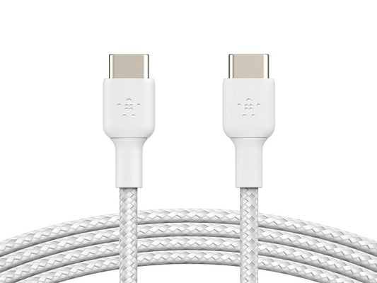Belkin Belkin BoostCharge - Cable USB - 24 pin USB-C (M) a 24 pin USB-C (M) - 1 m - blanco CAB004bt1MWH
