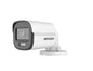 Hikvision Hikvision 2 MP Smart Hybrid Light with ColorVu Audio Fixed Mini Bullet Camera - Switchable signals (TVI/AHD/CVI/CVBS) - audio over coaxial cable - built-in mic - Plastic- Outdoor  - fixed focal 2.8mm - DWDR - 1920x1080 - IP67 - 20M IR - 20M White light DS-2CE10DF0T-LPFS 2.8mm
