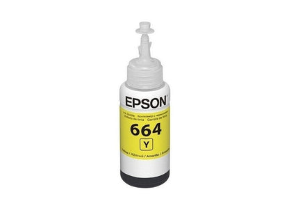 Epson Epson T664 - Paquete de 3 - 70 ml - amarillo, cián, magenta - original - recarga de tinta - para Epson L120, L1300, L310, L380, L395, L495; EcoTank L310, L575 T664520-3P
