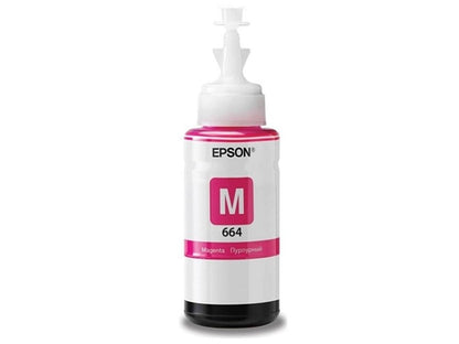 Epson Epson T664 - Paquete de 3 - 70 ml - amarillo, cián, magenta - original - recarga de tinta - para Epson L120, L1300, L310, L380, L395, L495; EcoTank L310, L575 T664520-3P