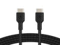 Belkin Belkin BoostCharge - Cable USB - 24 pin USB-C (M) a 24 pin USB-C (M) - 1 m - negro CAB004bt1MBK