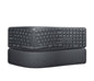Logitech Logitech ERGO K860 - Teclado - inalámbrico - 2.4 GHz, Bluetooth 5.0 - grafito 920-009845