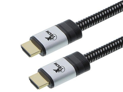 Xtech Xtech - Alta velocidad - cable HDMI con Ethernet - HDMI macho a HDMI macho - 1.83 m - admite 4K60Hz (3840 x 2160) XTC-626